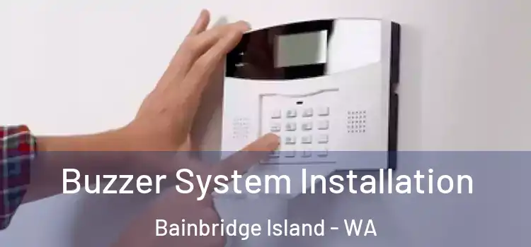 Buzzer System Installation Bainbridge Island - WA