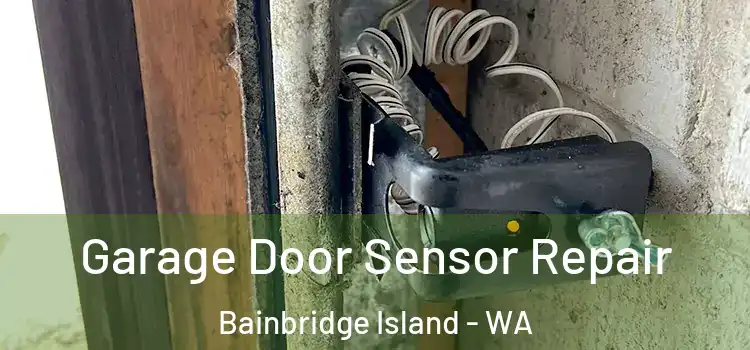 Garage Door Sensor Repair Bainbridge Island - WA