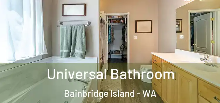 Universal Bathroom Bainbridge Island - WA